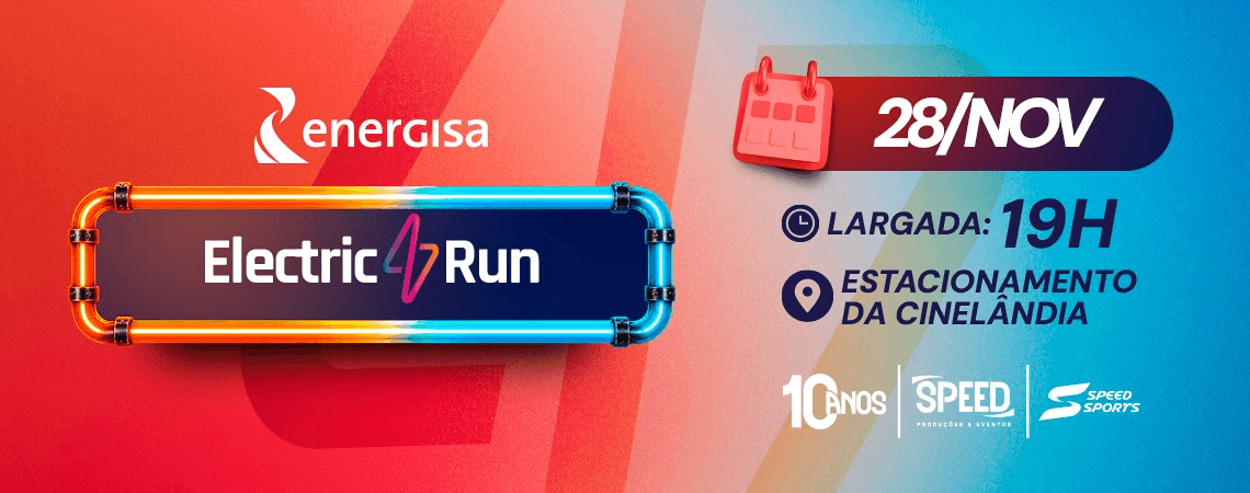 Imagem de divulgação: Corrida Electric Run 2026