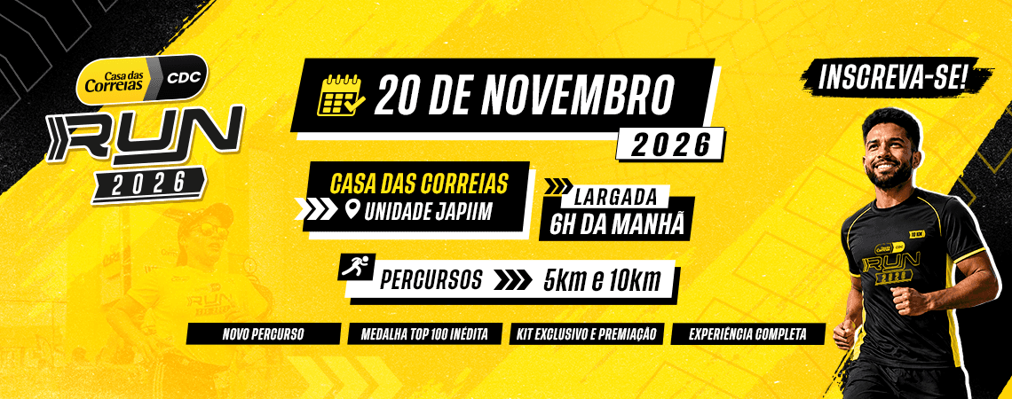 Imagem de divulgação: Corrida Casa das Correias - Run Cdc 2026