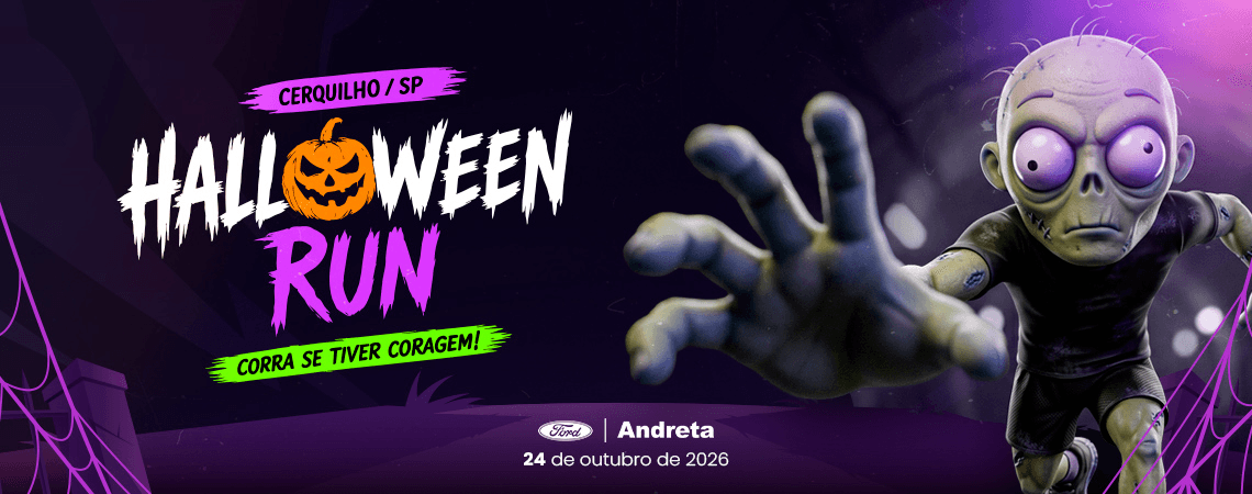 Imagem de divulgação: Halloween Run Cerquilho 2026