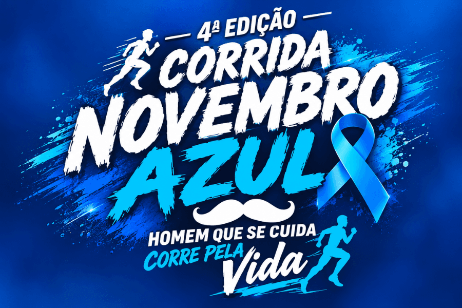 Imagem de divulgação: Corrida Novembro Azul