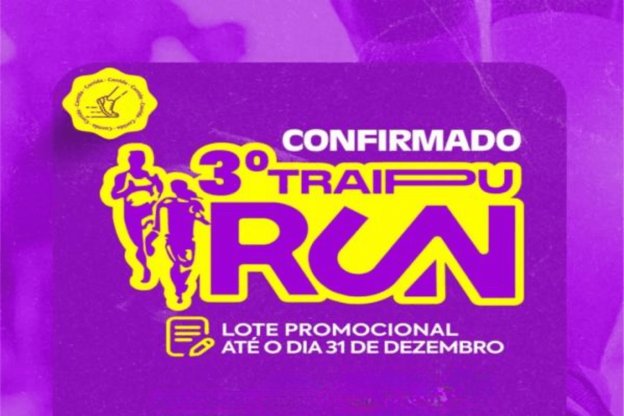 Imagem de divulgação: 3º Traipu Run