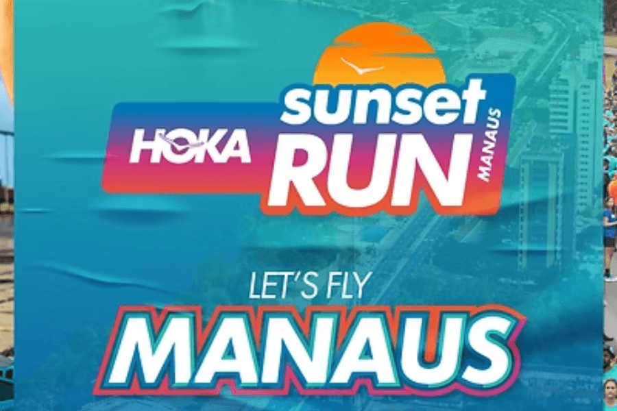 Imagem de divulgação: Hoka Sunset Run 2026 - Manaus