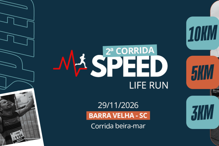 Imagem de divulgação: 2º Corrida Speed Life Run