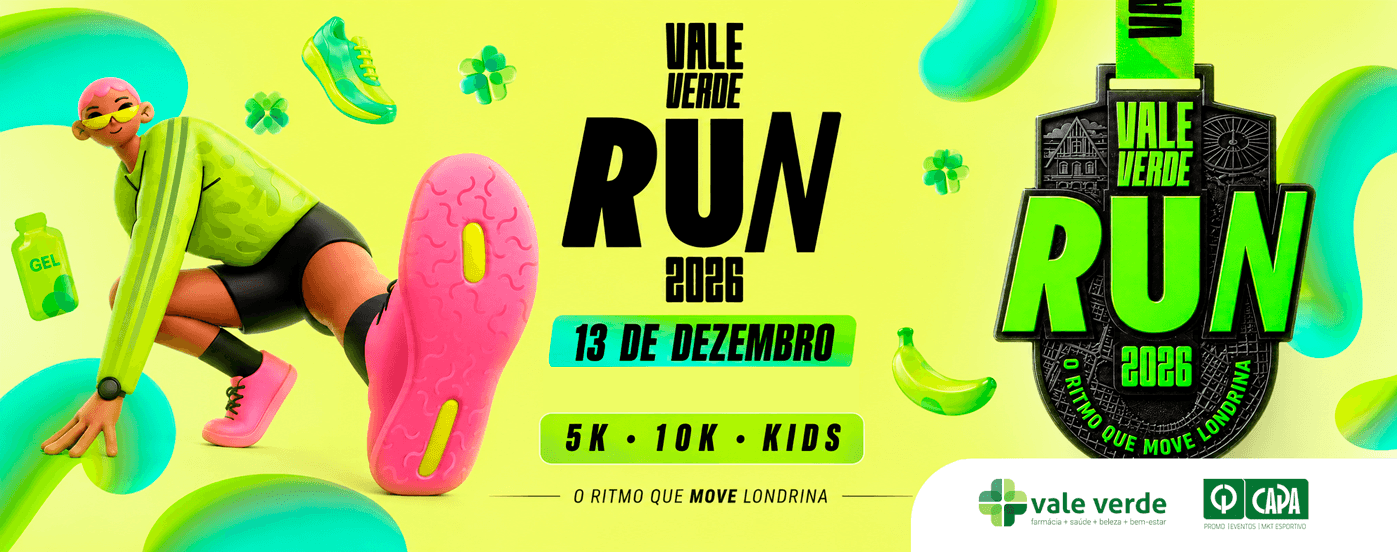 Imagem de divulgação: Vale Verde Run 2026
