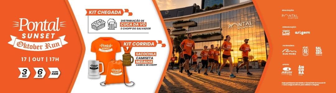 Imagem de divulgação: Pontal Sunset Run