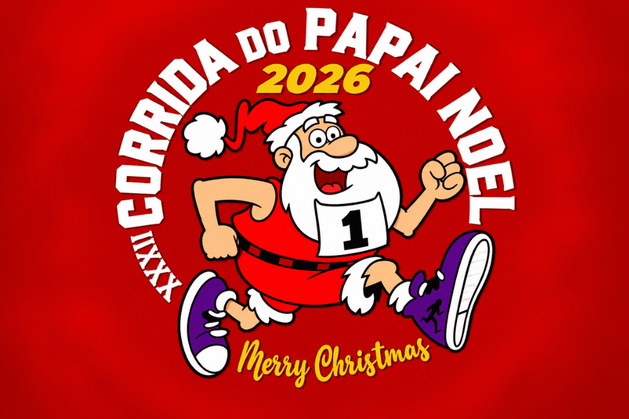 Imagem de divulgação: Corrida de Entretenimento Papai Noel