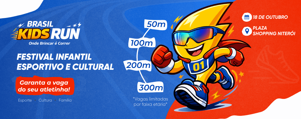 Imagem de divulgação: Brasil Kids Run - Plaza Shopping Niterói