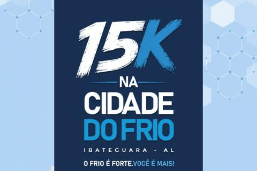 Imagem de divulgação: 15k na Cidade do Frio
