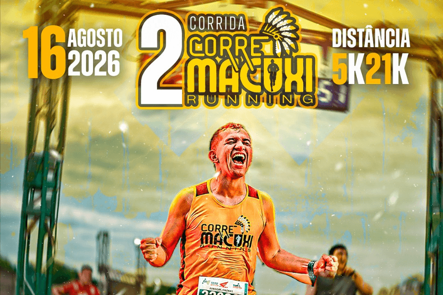 Imagem de divulgação: Meia Maratona Corre Macuxi