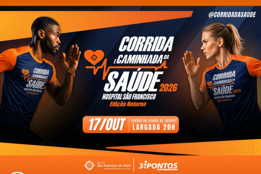 Imagem de divulgação: Corrida e Caminhada da Saude Edicao Kids 2026