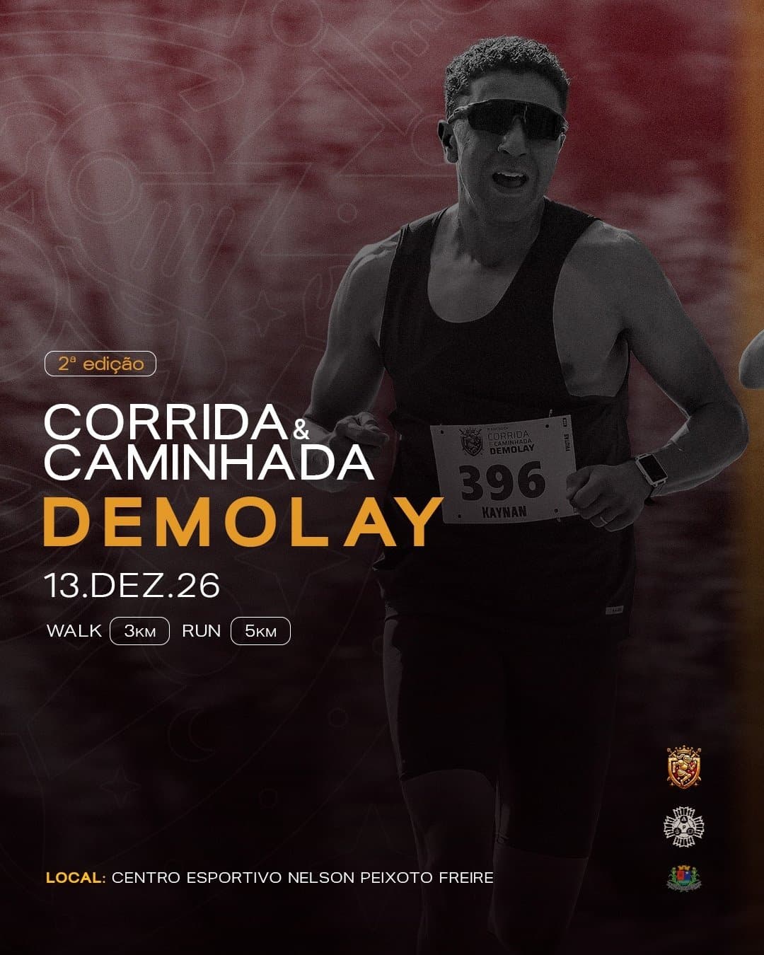 Imagem de divulgação: Corrida Demolay 2026 - Piedade Sp