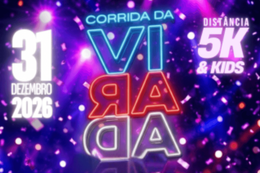 Imagem de divulgação: Corrida da Virada