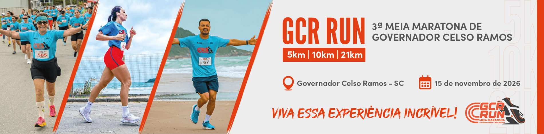 Imagem de divulgação: 3° Meia Maratona Governador Celso Ramos