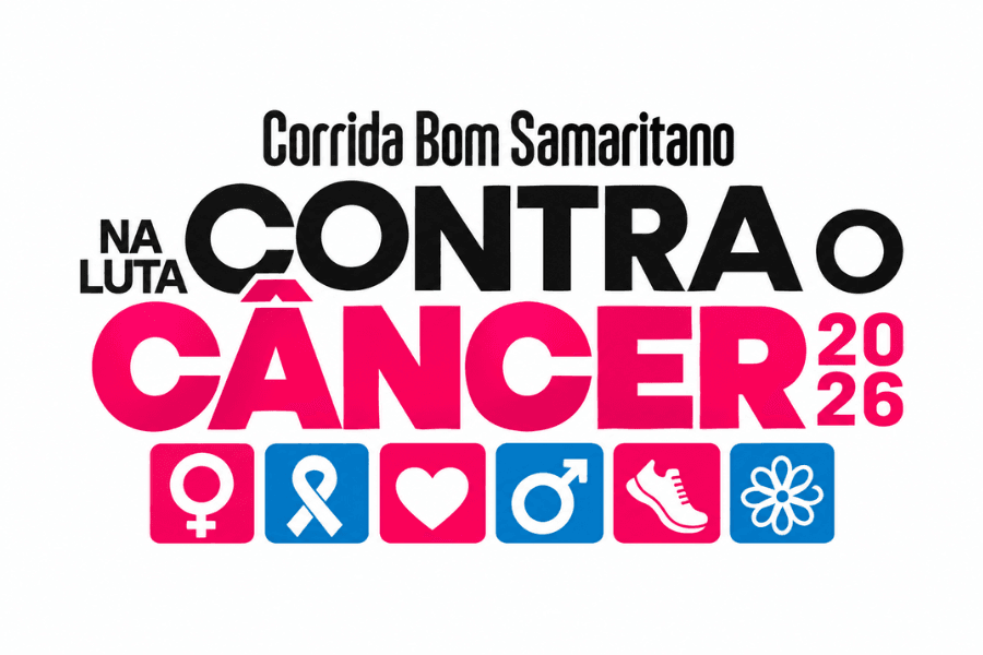 Imagem de divulgação: Corrida Bom Samaritano na Luta contra o Câncer
