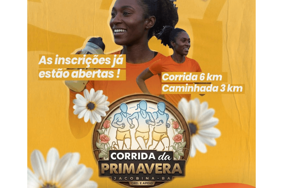 Imagem de divulgação: Corrida da Primavera