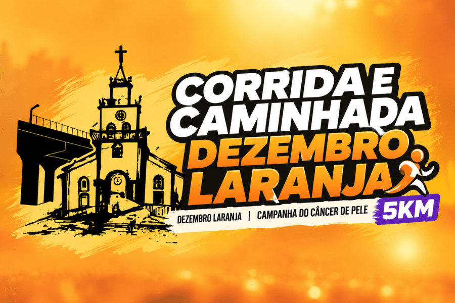 Imagem de divulgação: Corrida e Caminhada Dezembro Laranja