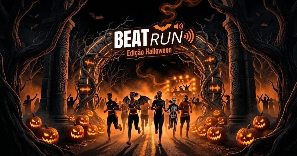 Imagem de divulgação: BEATRUN Halloween Edition