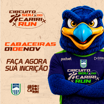 Imagem de divulgação: Sou do Cariri Run Etapa Cabaceiras