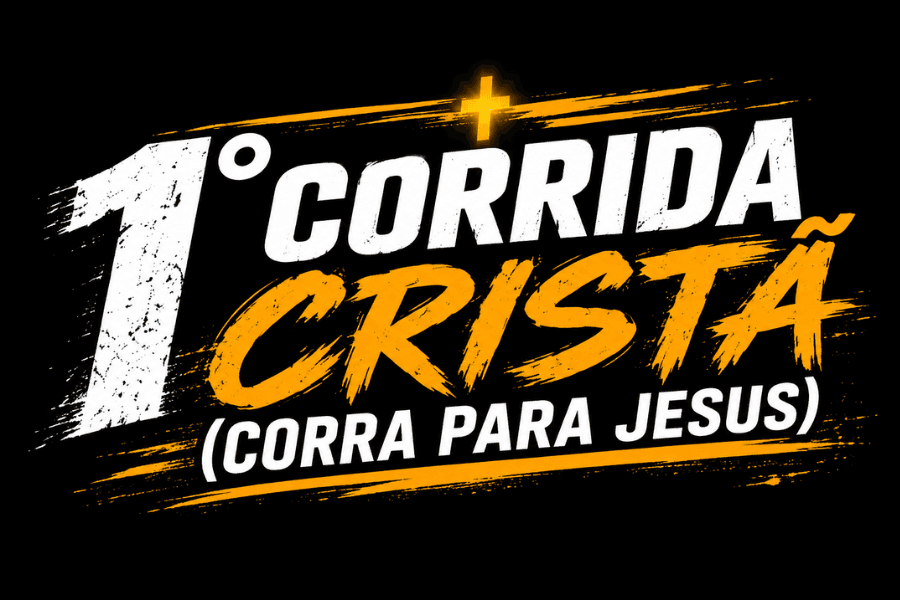 Imagem de divulgação: 1ª Corrida Cristã - Corra para Jesus