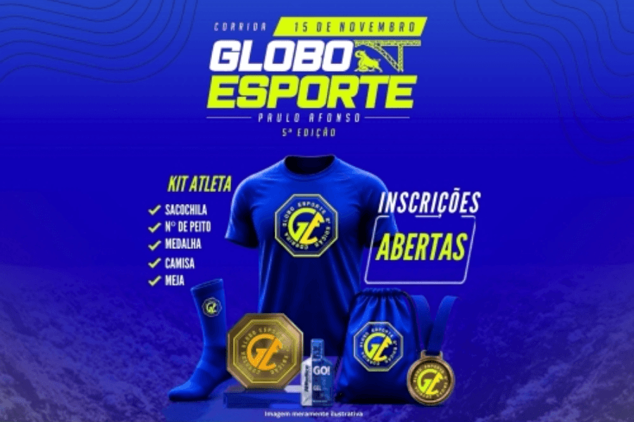 Imagem de divulgação: Corrida Globo Esporte - 5ª Edição