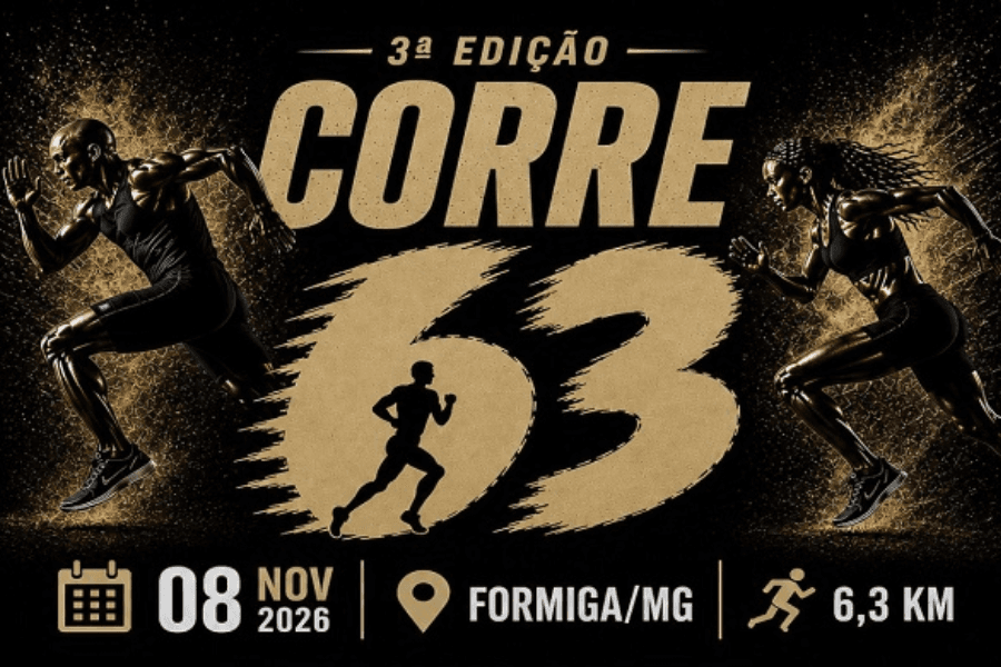 Imagem de divulgação: 3º Corre 63º