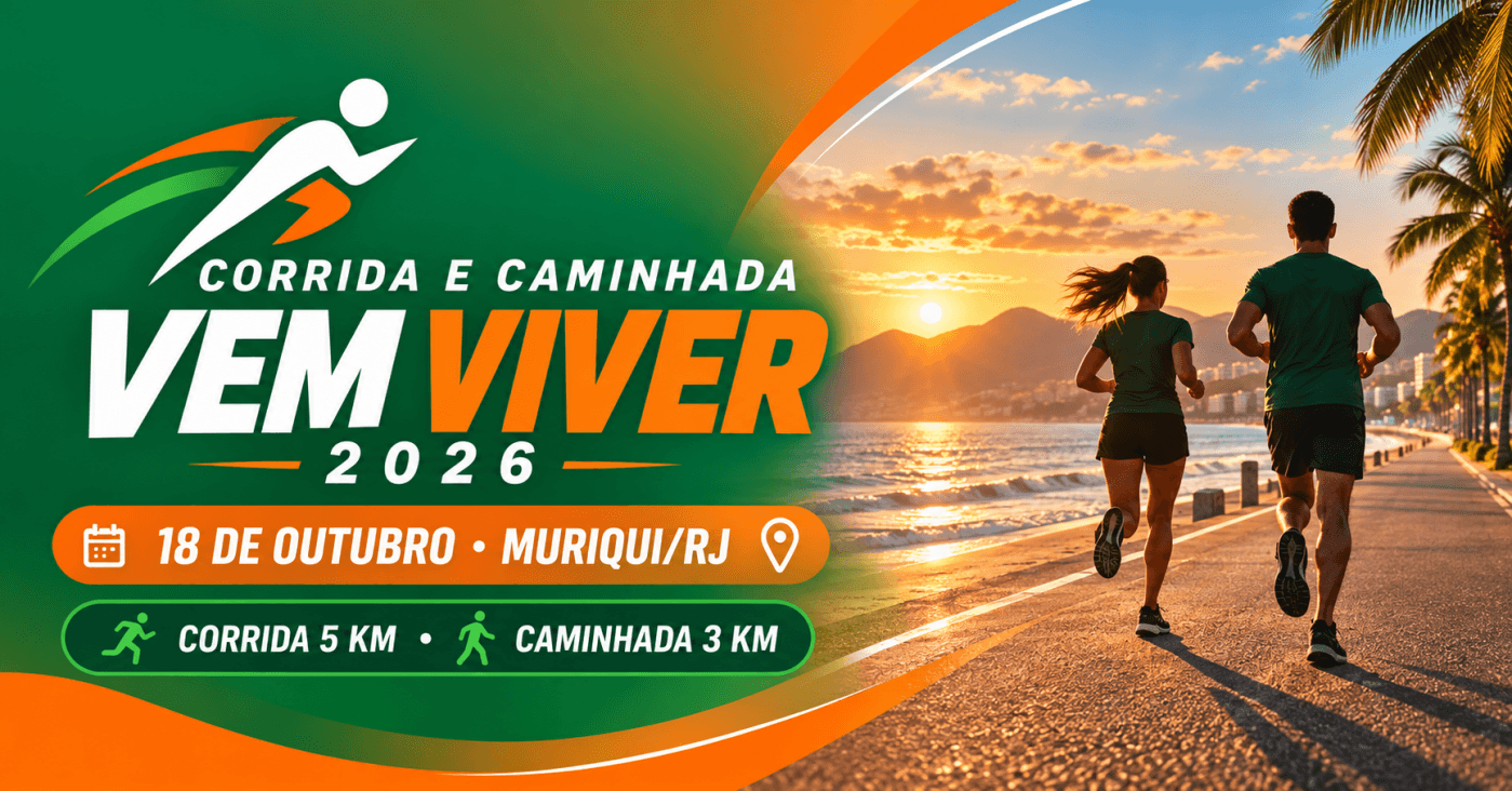 Imagem de divulgação: Corrida e Caminhada Vem Viver (2026)