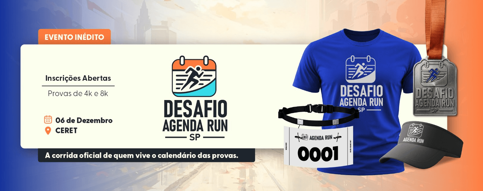 Imagem de divulgação: Agen Run 4km e 8km - Ceret