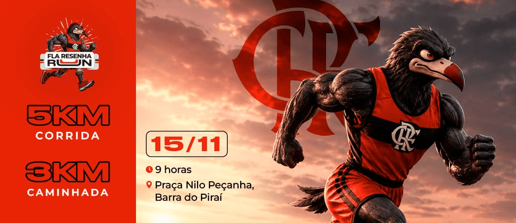 Imagem de divulgação: Fla Resenha Run