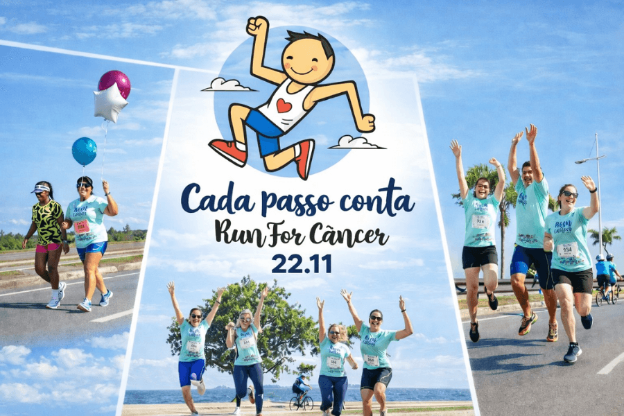 Imagem de divulgação: Run For Cancer Floripa 2026