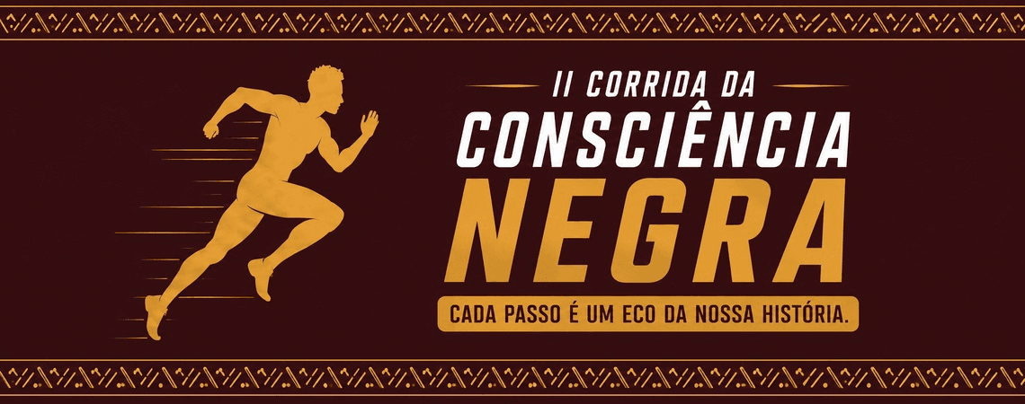 Imagem de divulgação: II Corrida da Consciência Negra do Amazonas