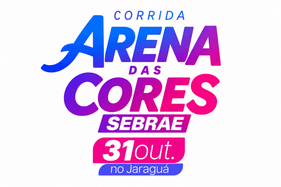 Imagem de divulgação: Corrida Arena das Cores – SEBRAE