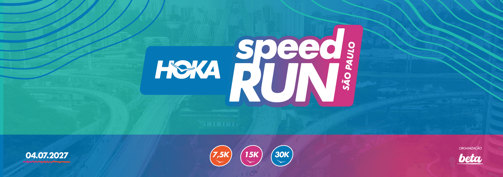 Imagem de divulgação: Hoka Speed Run 2027 - São Paulo