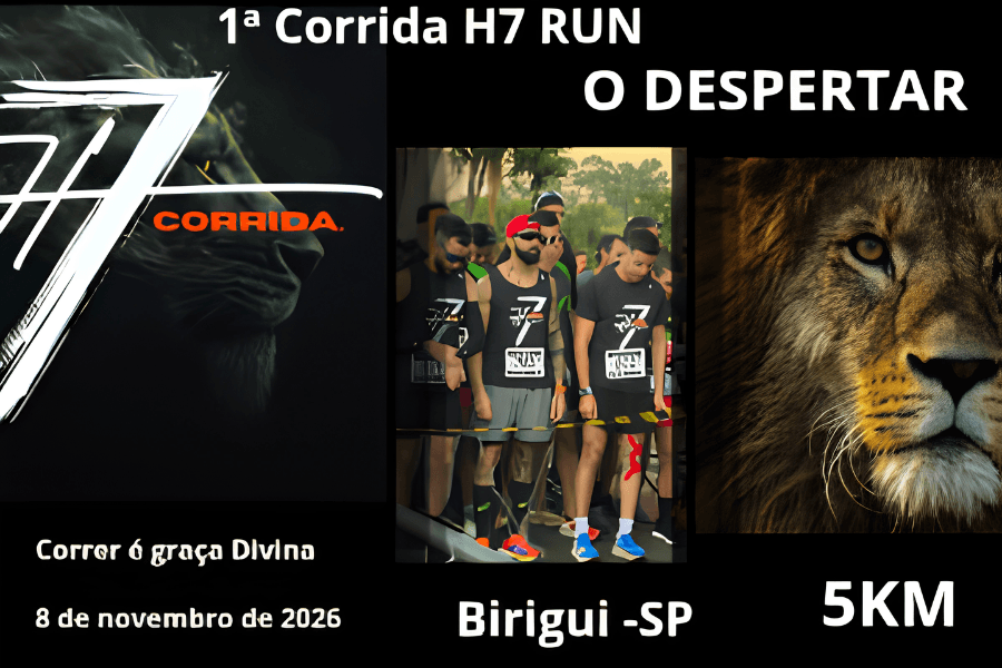 Imagem de divulgação: 1ª Corrida H7 Run