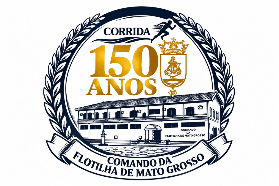 Imagem de divulgação: Corrida de 150 Anos do Comando da Flotilha do Mato Grosso