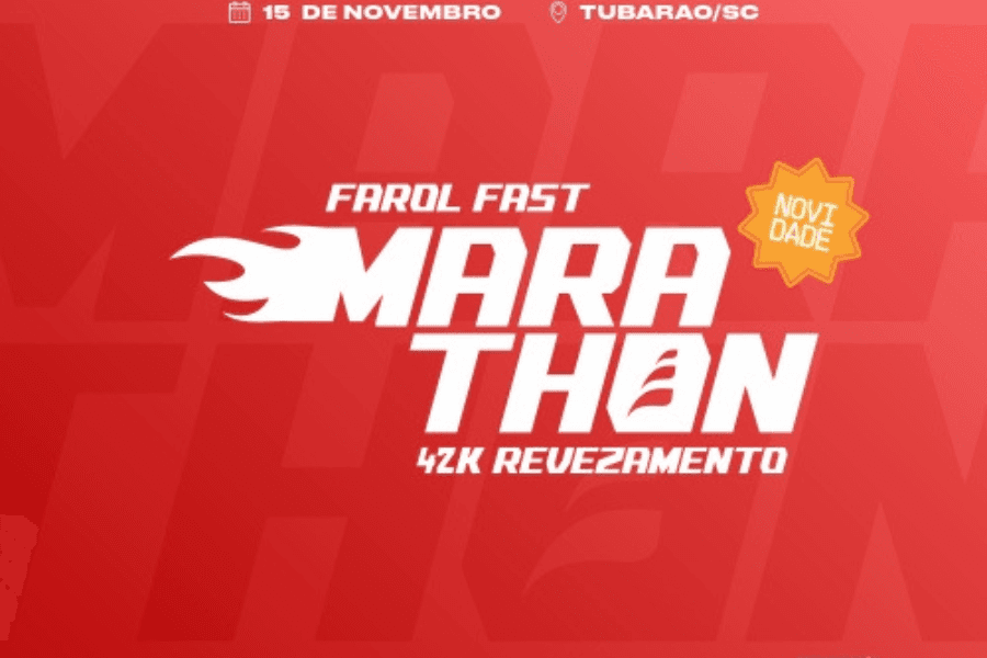 Imagem de divulgação: Farol Fast Marathon
