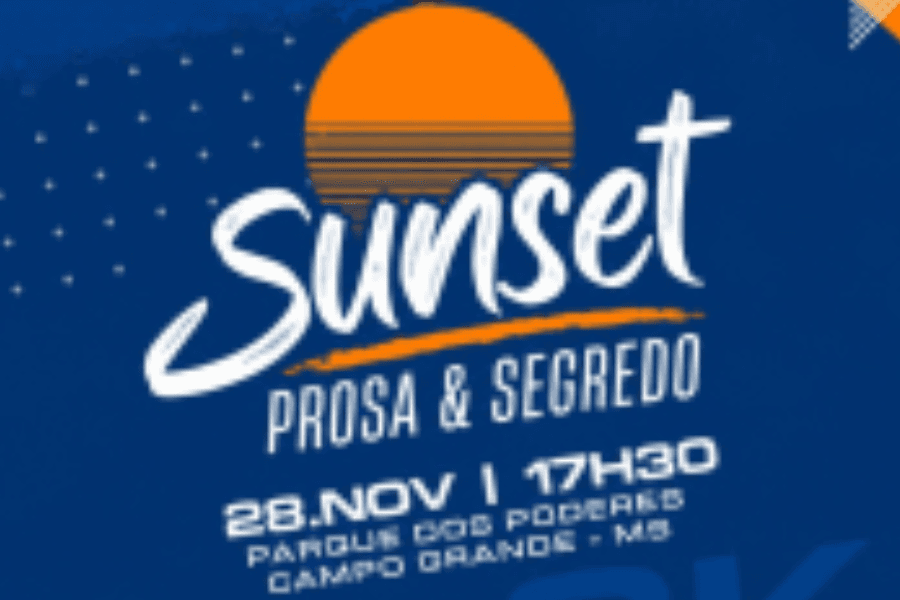 Imagem de divulgação: Prosa & Verso Sunset