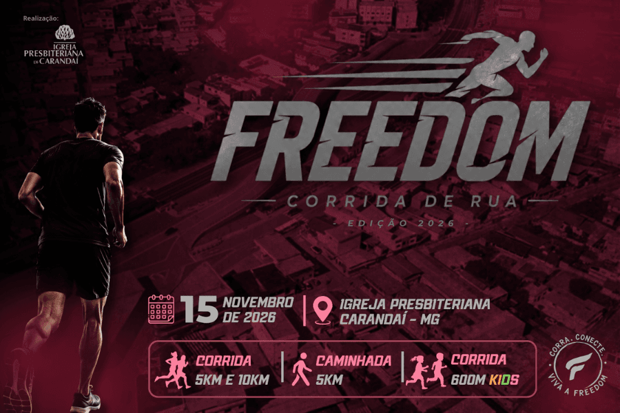 Imagem de divulgação: Etapa Freedom De Corrida De Rua