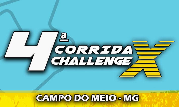 Imagem de divulgação: 4ª Corrida Challenge X