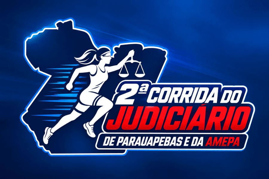 Imagem de divulgação: 2ª Corrida do Judiciário de Parauapebas e da AMEPA