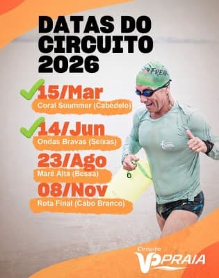 Imagem de divulgação: Combo Circuito Vp Praias 2026