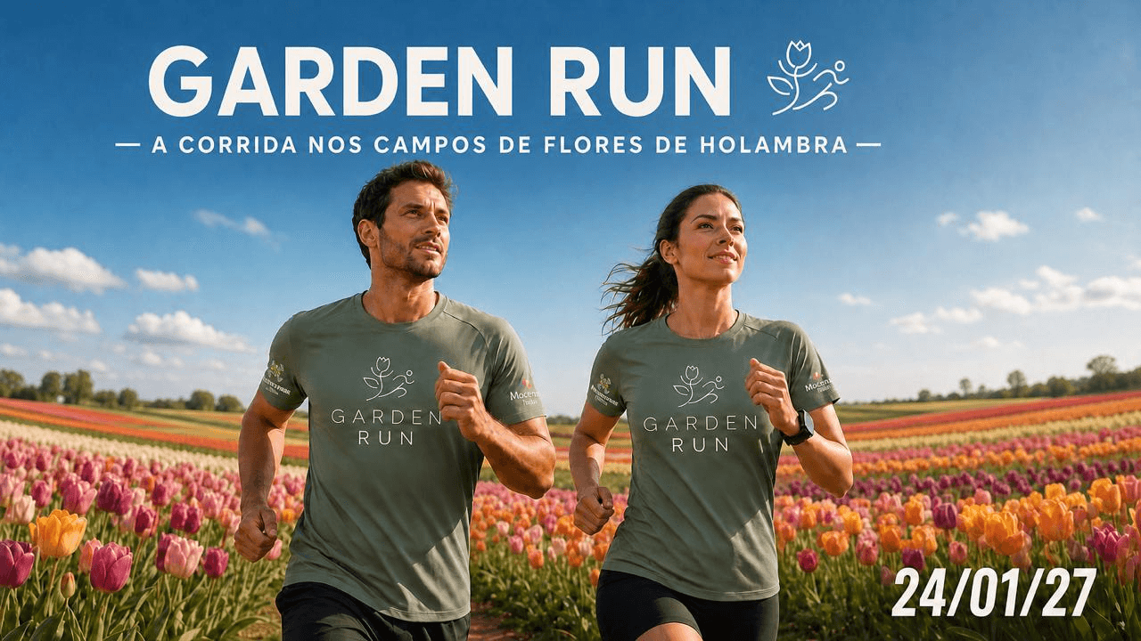 Imagem de divulgação: Garden Run - Corrida Campos de Flores