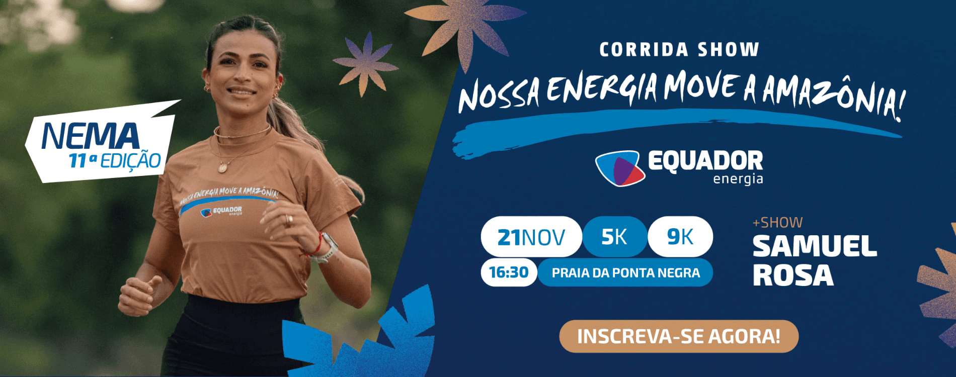 Imagem de divulgação: XI Corrida Nema 2026