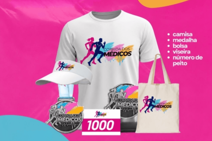 Imagem de divulgação: Corrida dos Médicos 2026