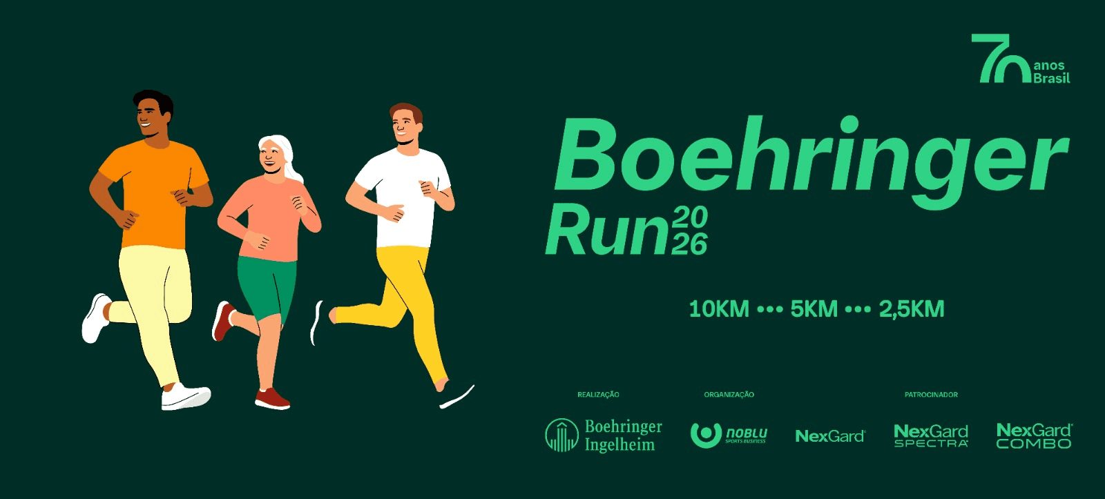 Imagem de divulgação: Corrida Boehringer 2026